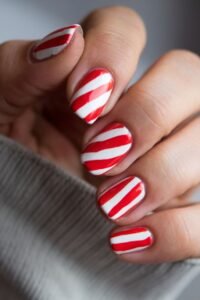 Christmas nail art