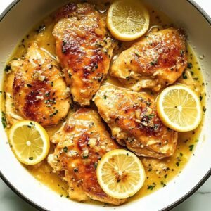 GARLIC LEMON CHICKEN
