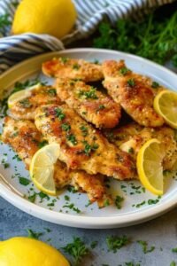 GARLIC LEMON CHICKEN
