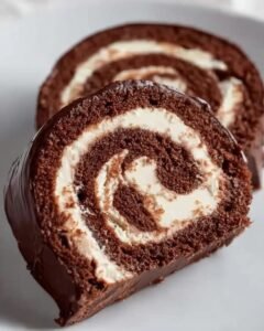 Chocolate Swiss Roll 