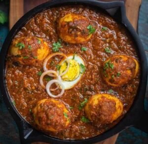 South Indian egg curry