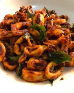 Devilled Squid